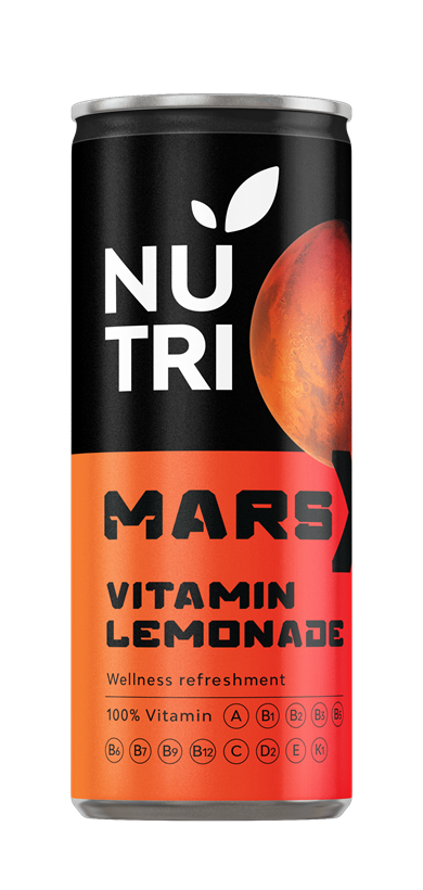 NUTRI Vitamin Lemonade Mars X can